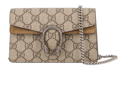 Super Mini Dionysus, &pound;550, Handbags, Beige, Canvas, Front view